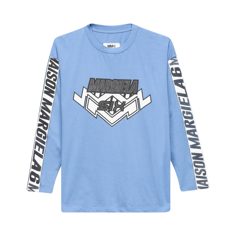 Buy MM6 Maison Margiela Oversize Long-Sleeve Tee 'Sky