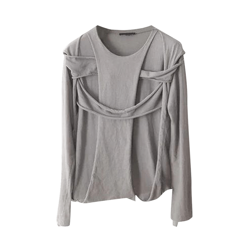 Buy Vintage Helmut Lang Bondage Top 'Grey' - 0600 WSS040107BT GREY
