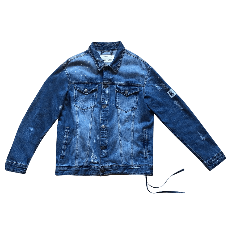 ジャケット・アウター L KITH LAIGHT DENIM JACKET STELLA BLUE L KITH LAIGHT DENIM JACKET STELLA BLUE