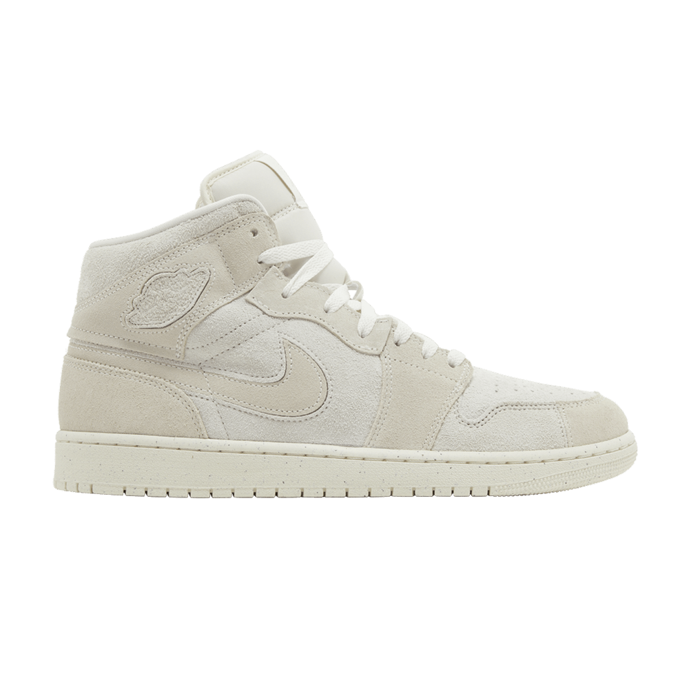 air jordan 1 mid spruce aura white
