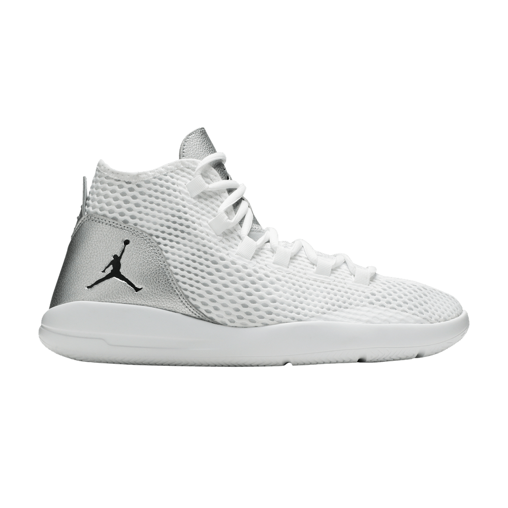 Size 6.0 Jordan Reveal Metallic Silver