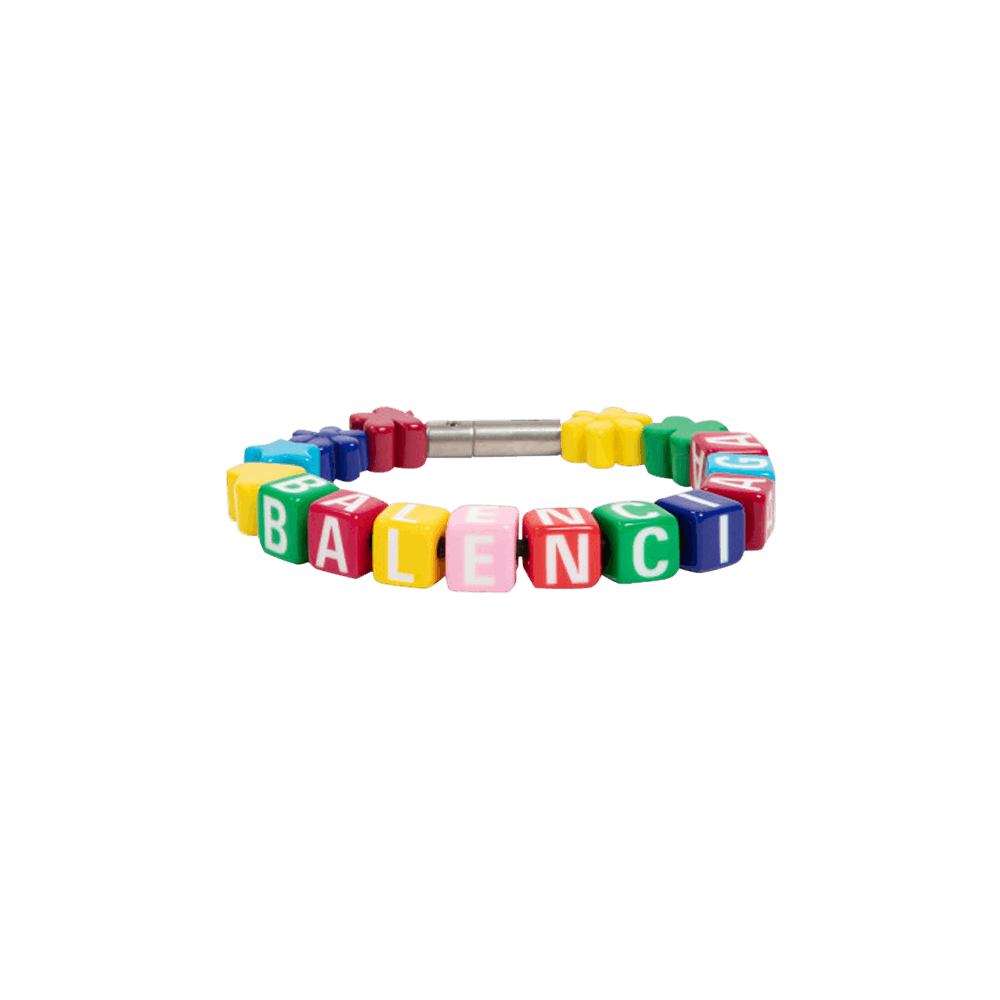 Buy Balenciaga Toy Bracelet 'Multicolor/Silver' - 644622