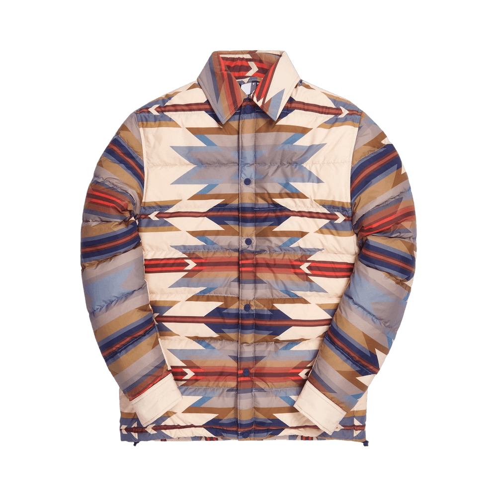 Buy Kith For Pendleton Wyeth Trail Puffer Shirt Jacket 'Tan