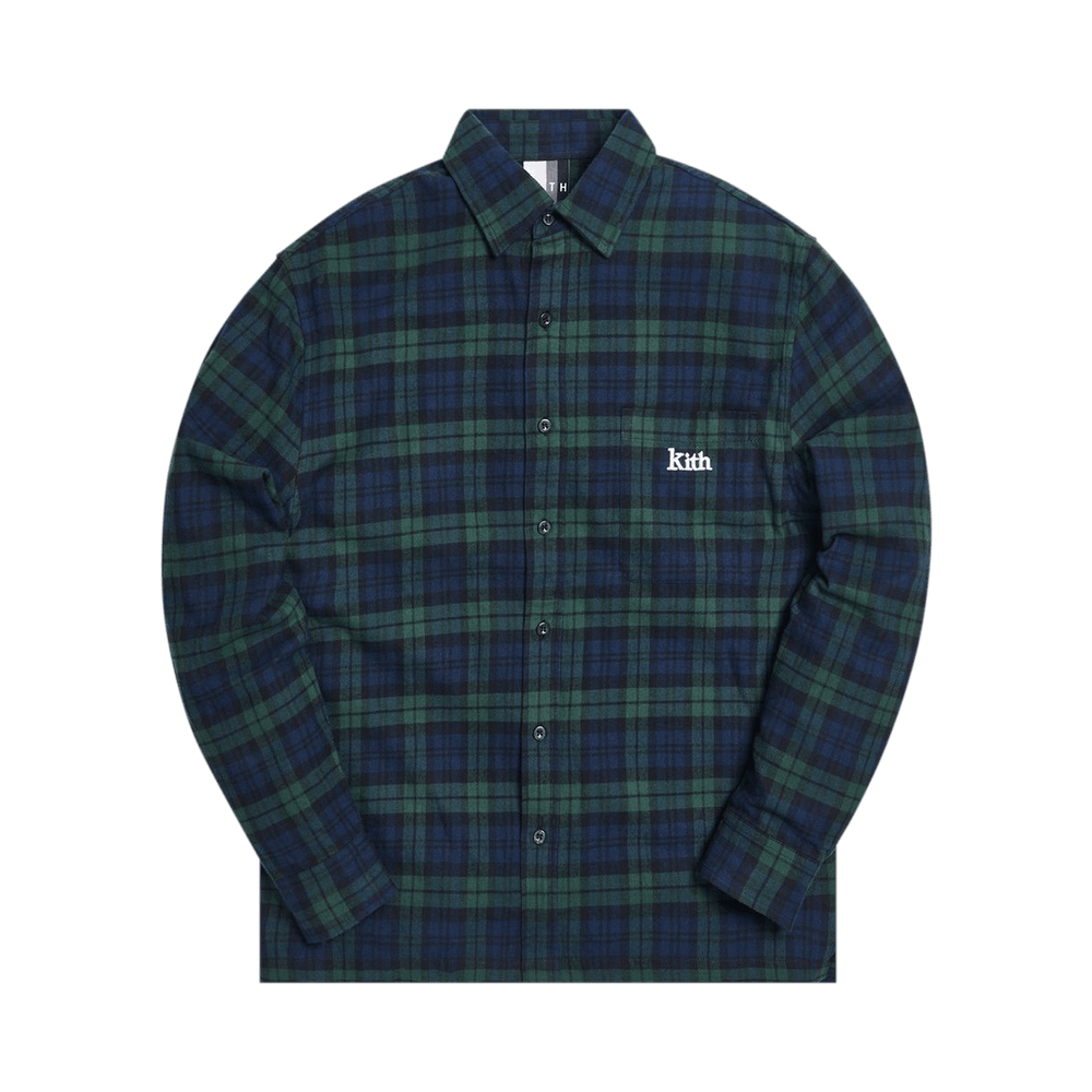 トップス KITH 20FW Ludlow Buttondown Blackwatch
