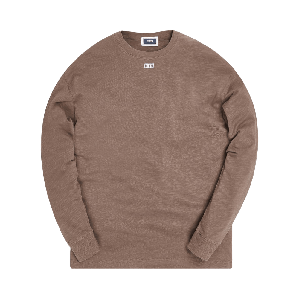 Buy Kith JFK Long-Sleeve 'Dark Tan' - KH3903 108 | GOAT