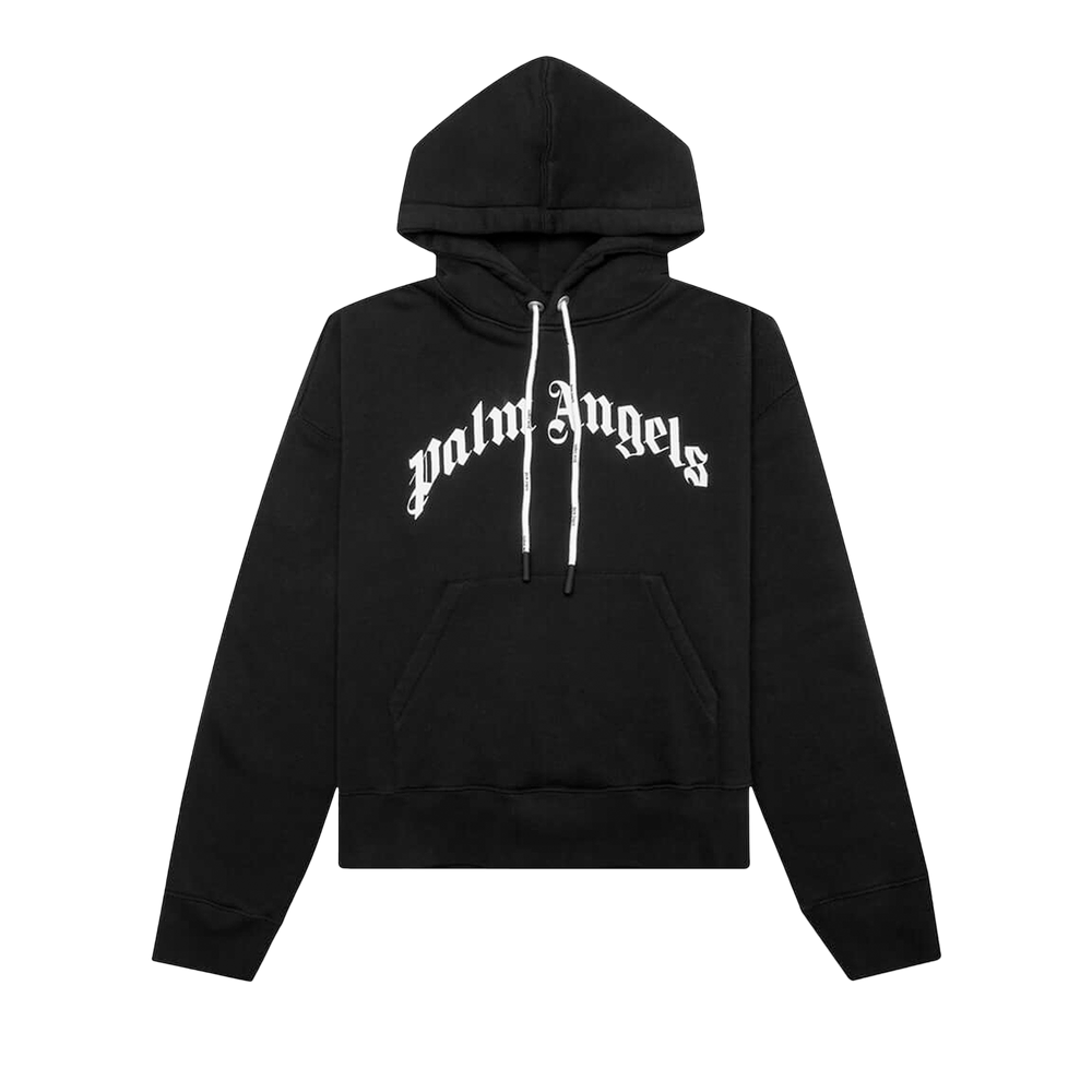 Palm Angels☆Curved Logo Hoodie フーディ パーカー【UK発】 Palm Angels☆Curved Logo Hoodie フーディ パーカー【UK発