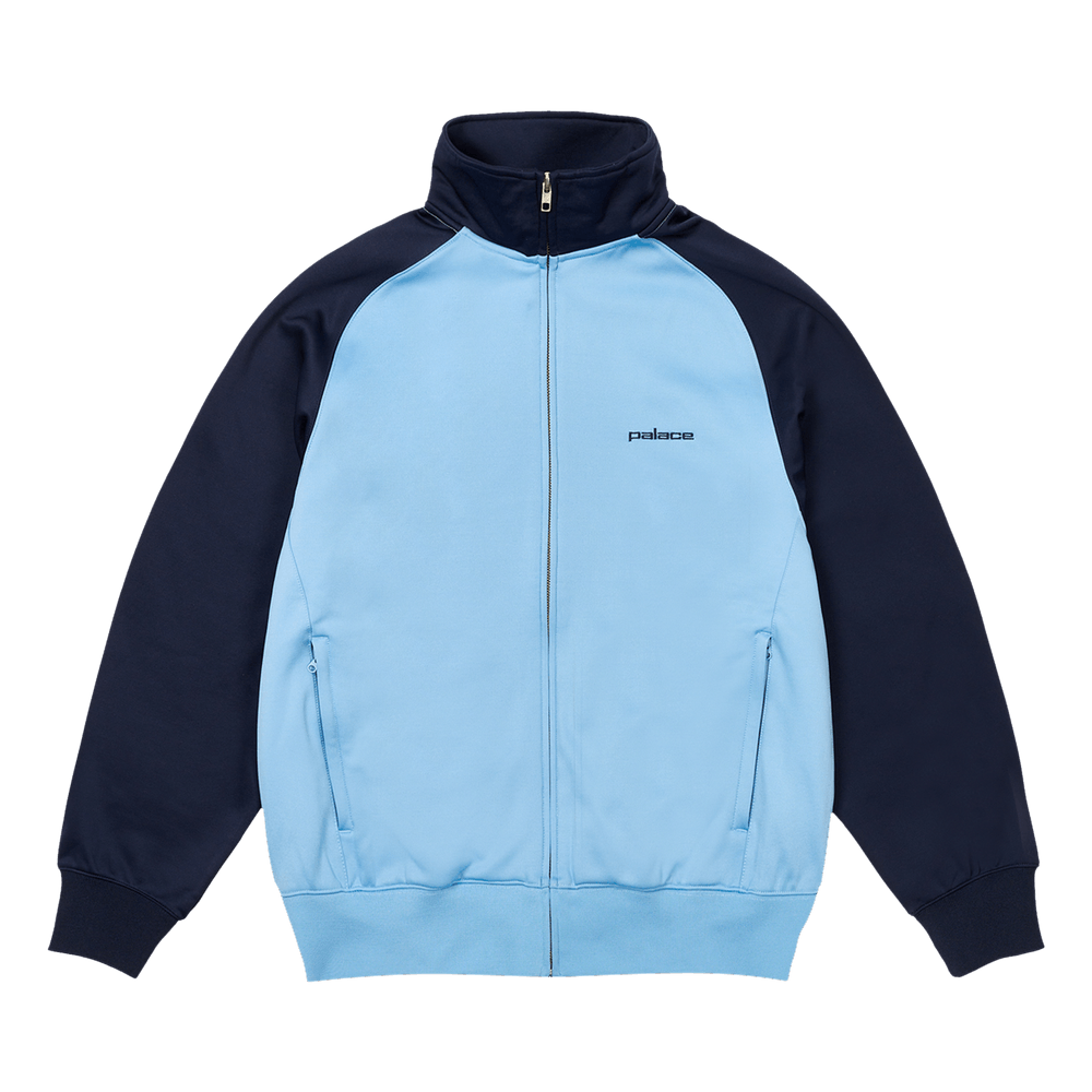 Buy Palace Polyknit Track Jacket 'Navy/Fresh Air' - P26JK058 | GOAT UK