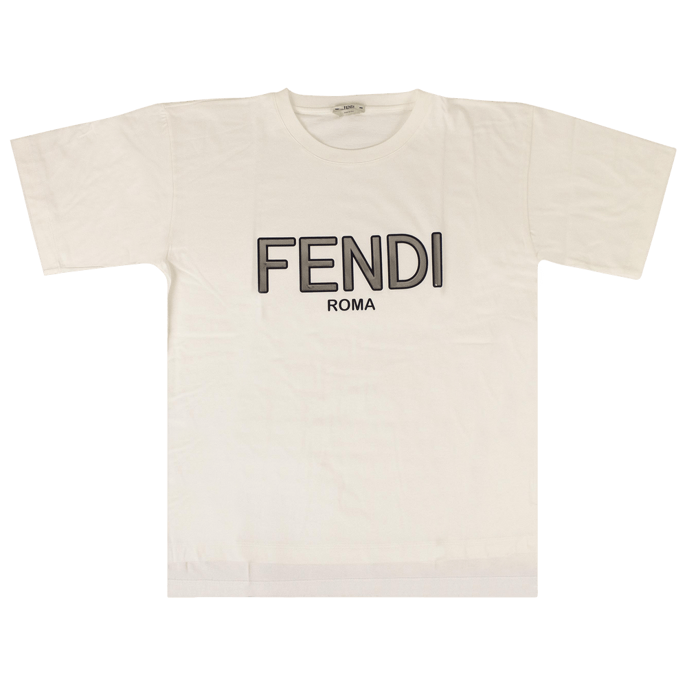 Buy Fendi Roma T-Shirt 'White' - FAF077 A6JE F160A | GOAT