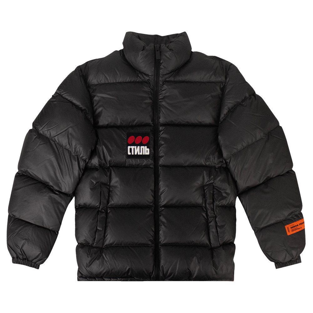 Buy Heron Preston CTNMB Puffer Coat 'Black' - HMED001F197860041688 | GOAT