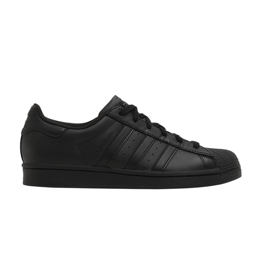 Adidas superstar all black shop