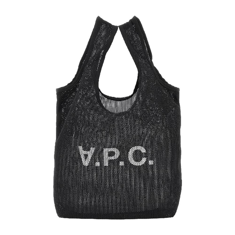 Buy A.P.C. Rebound Mesh Shopping Bag 'Black' - PSAEU H61679