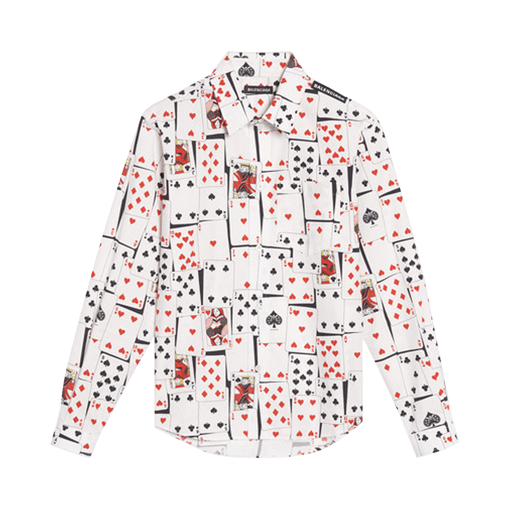 Balenciaga card shirt hotsell