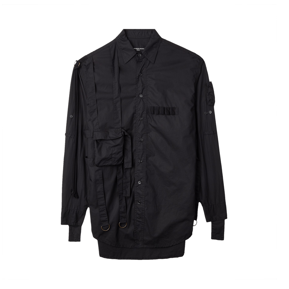 Buy Raf Simons Redux Shirt With Outside Pockets And Straps Buy Raf Simons Redux Shirt With Outside Pockets And Straps