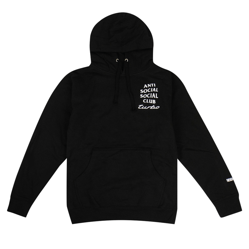 Anti social social club racing hoodie top
