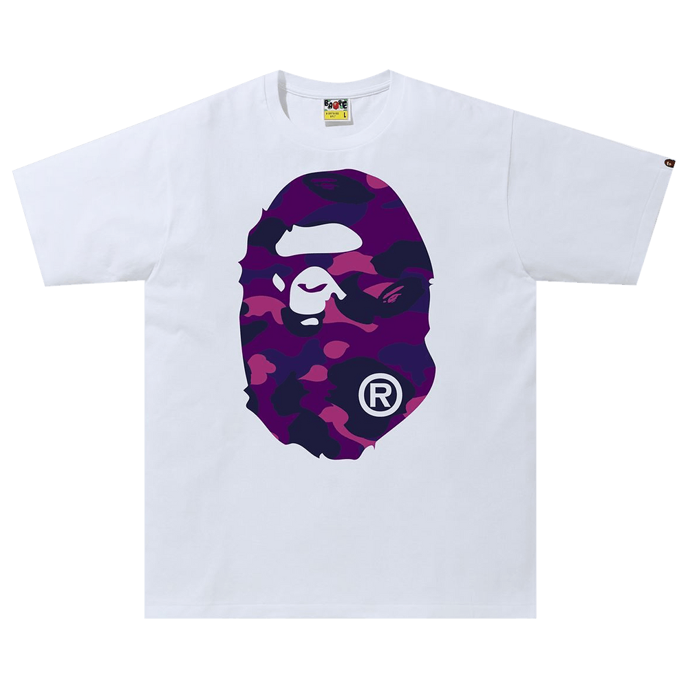 Bape purple t shirt shop