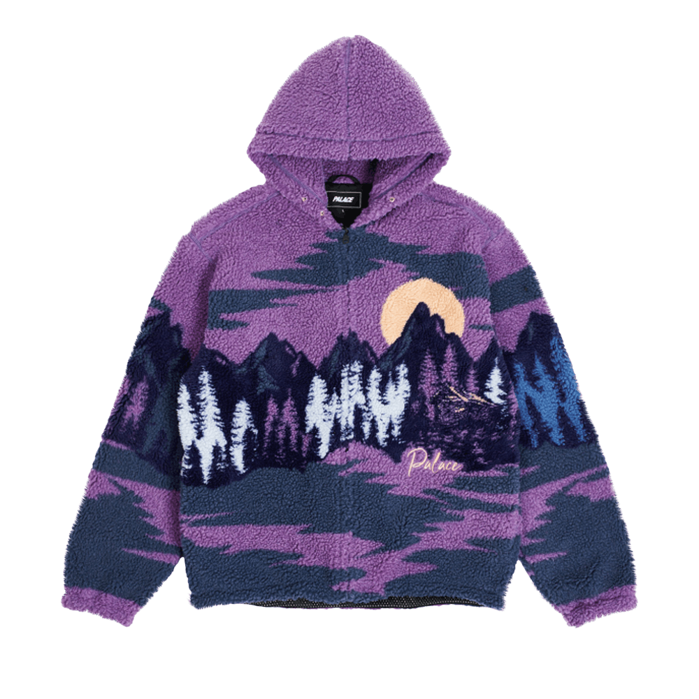 ジャケット・アウター PALACE More Powder Jacket Ultra Violet Palace More Powder Jacket Ultra Violet Men's - FW24 - US