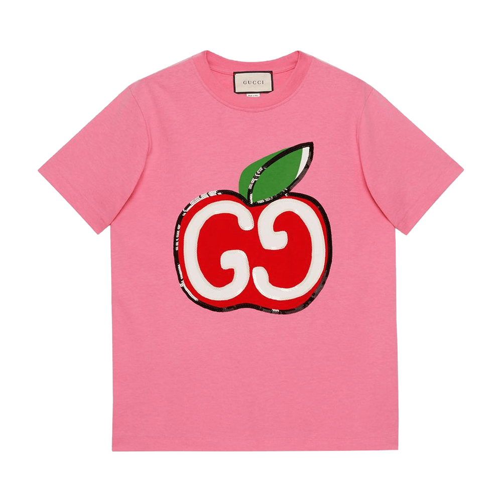 Buy Gucci Cherry Logo T-Shirt 'Pink' - 580762 XJB7U 5412 | GOAT Buy Gucci Cherry Logo T-Shirt 'Pink' - 580762 XJB7U 5412 | GOAT
