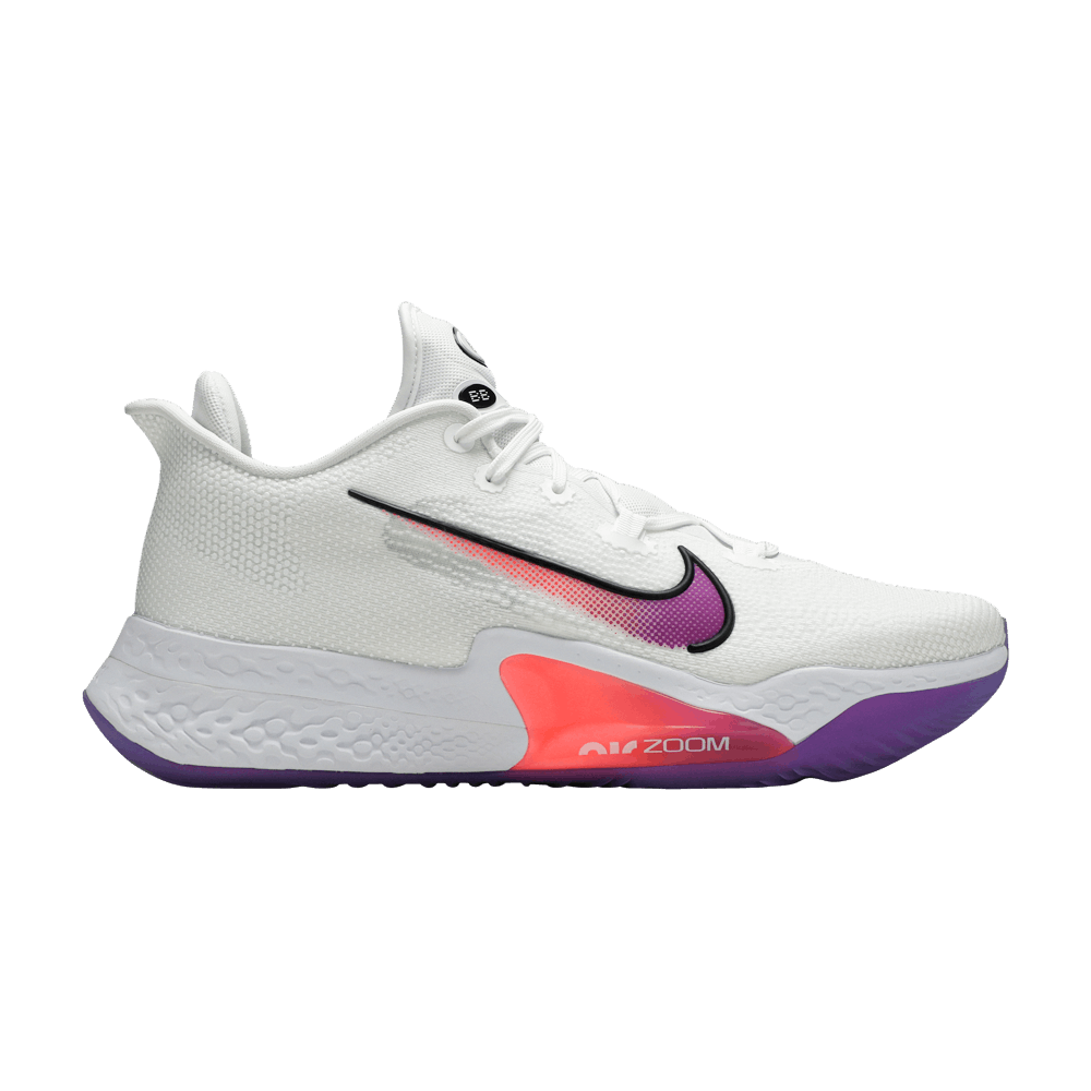 Size 10.0 Air Zoom BB NXT 'White Hyper Violet Crimson'