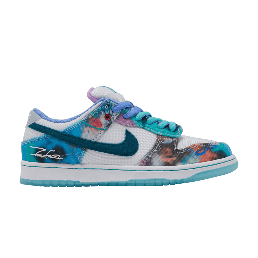 Buy Futura Laboratories x Dunk Low SB 'Bleached Aqua' Sample Buy Futura Laboratories x Dunk Low SB 'Bleached Aqua' Sample