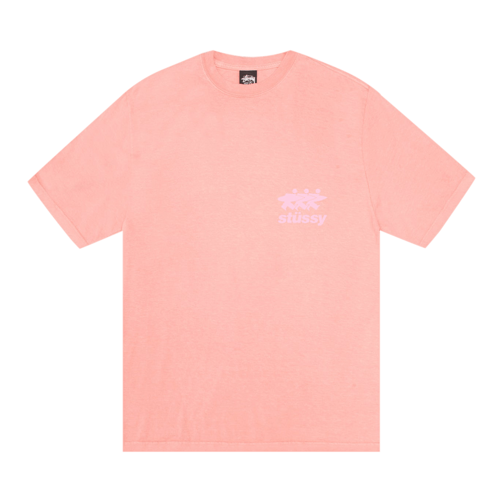 Buy Stussy Surfwalk Tee 'Coral' - 1905063 CORA | GOAT