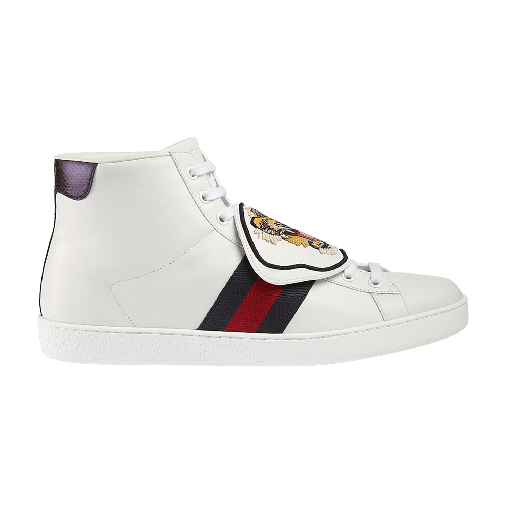 Buy Gucci Ace High Removable Patches White 478193 DOP80 9182 GOAT