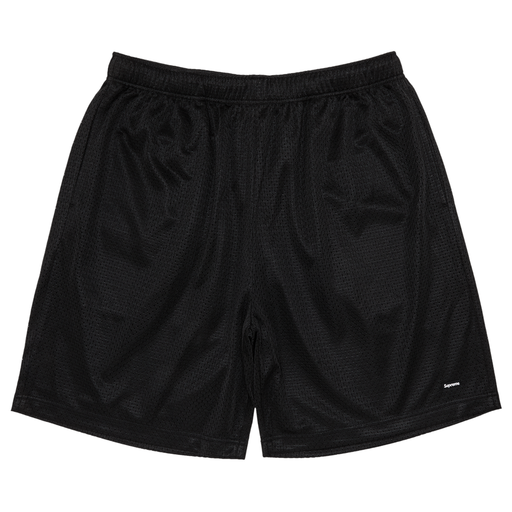 Supreme smallbox baggy mesh short Ｌ Supreme Small Box Baggy Mesh Shorts Black Price in India | Culture