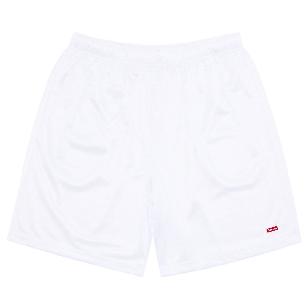 Buy Supreme Small Box Baggy Mesh Short 'White' - SS24SH18