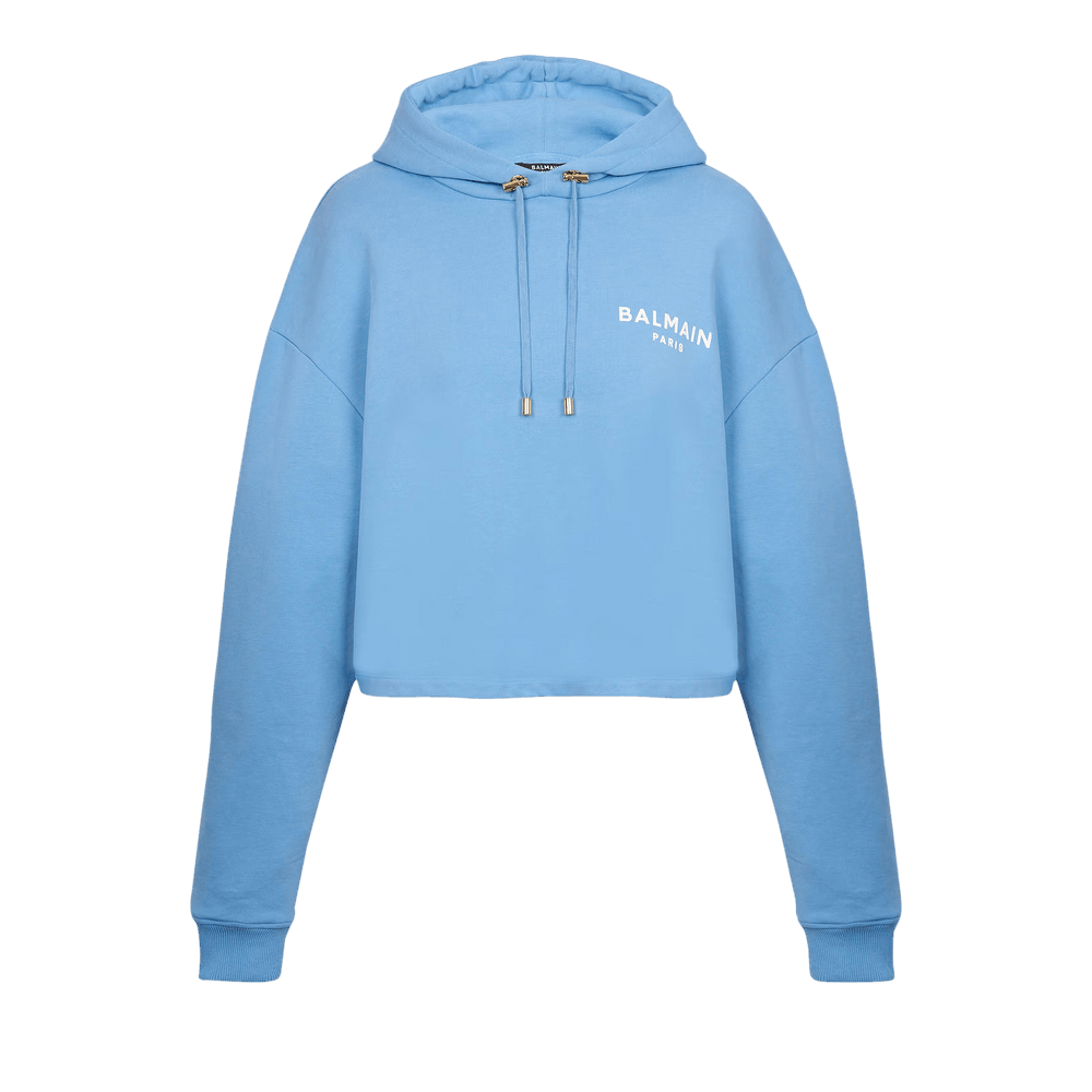 Balmain pullover hoodie hot sale