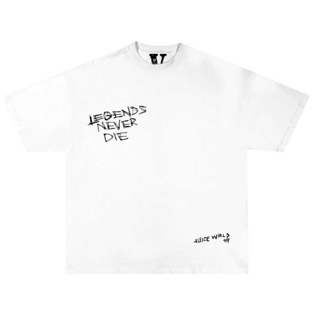 Buy Vlone x Juice WRLD Legends Never Die T-Shirt 'White