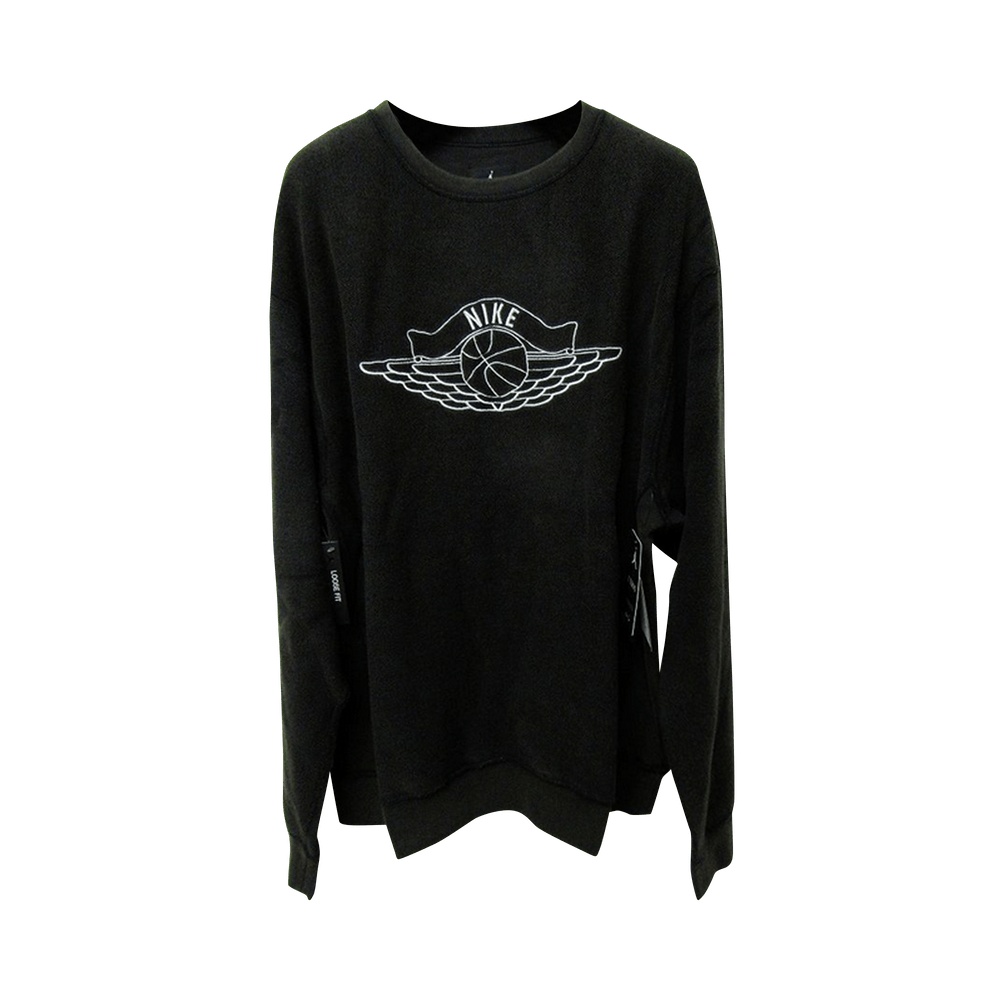 Buy Air Jordan x Union NRG Vault AJ Flight Crewneck Black AV5881 010 GOAT