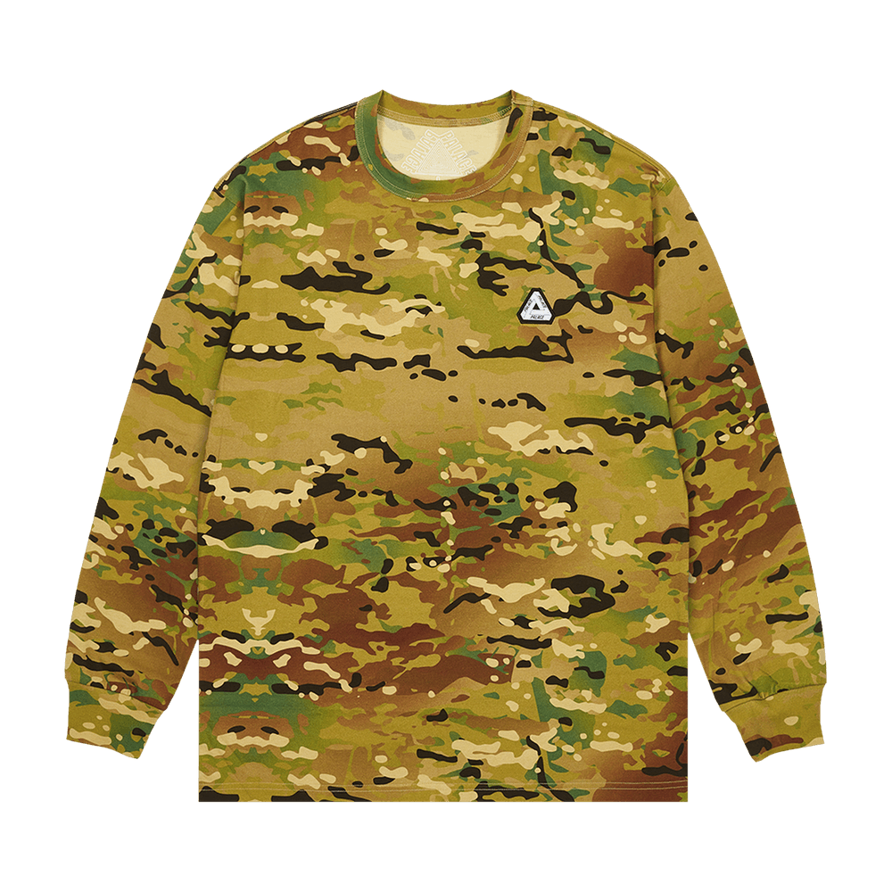 Buy Palace Sofar Long-Sleeve 'Woodland Digi Camo' - P22LS021 | GOAT CA