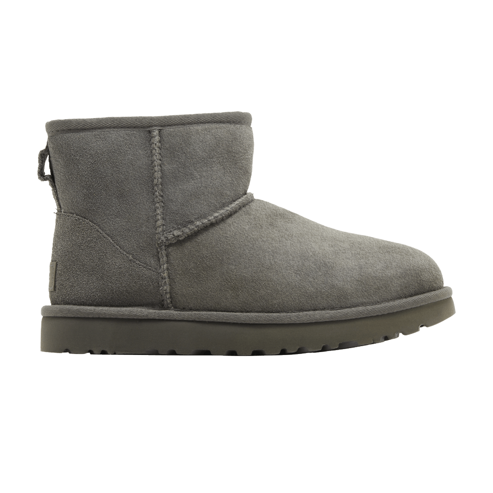ミドルブーツ UGG Women Boots 1016222 GREY Grey Buy Wmns Classic Mini II Boot 'Grey' - 1016222 GREY | GOAT