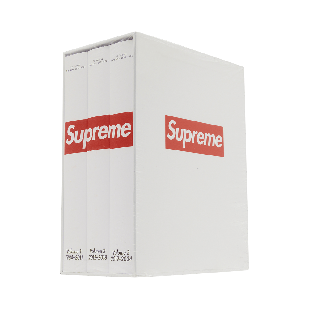 Buy Supreme 30 Years: T-Shirts 1994-2024 Book (3-Volumes) 'White' -  99MEA104 WHITE | GOAT
