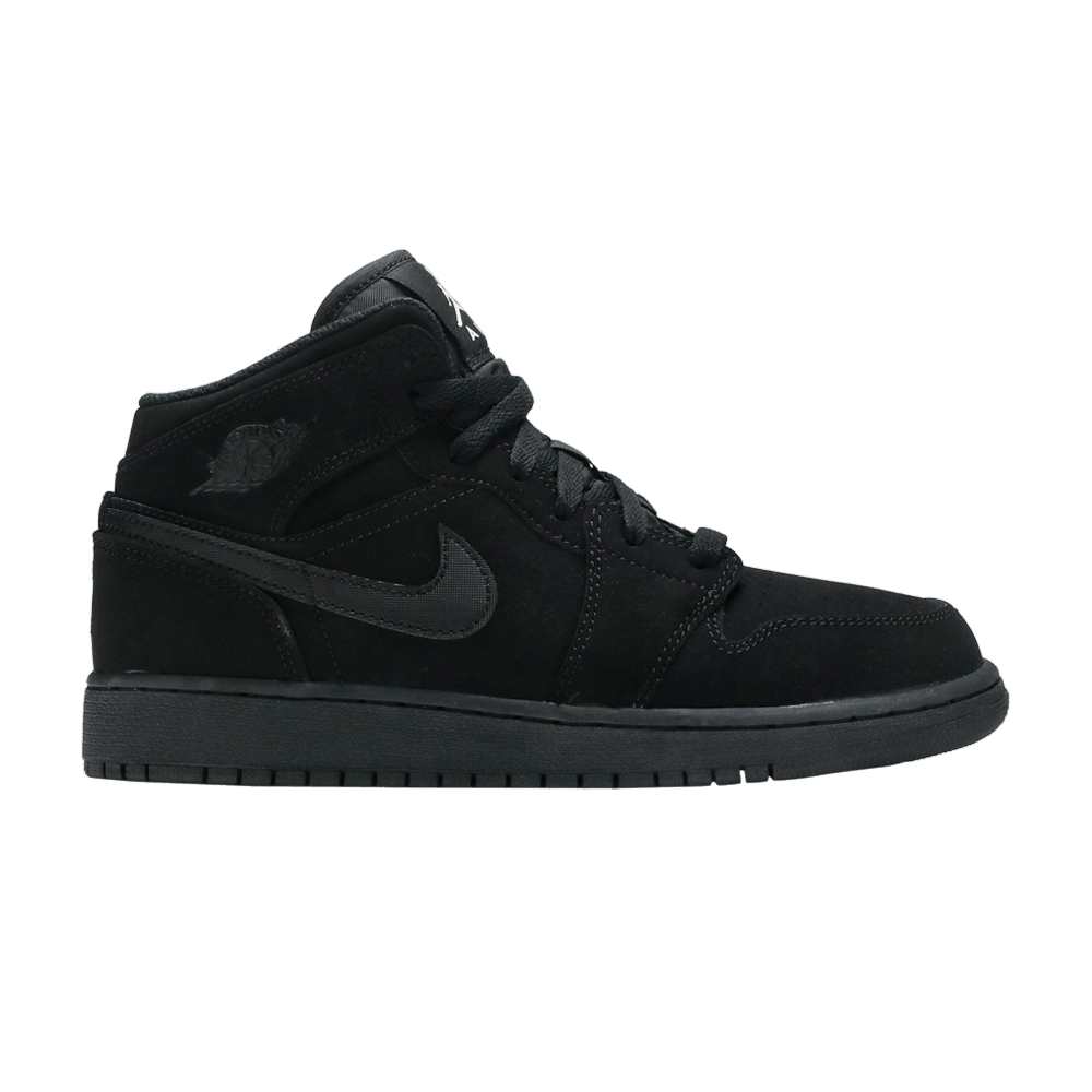 Air jordan 1 mid bg black shop