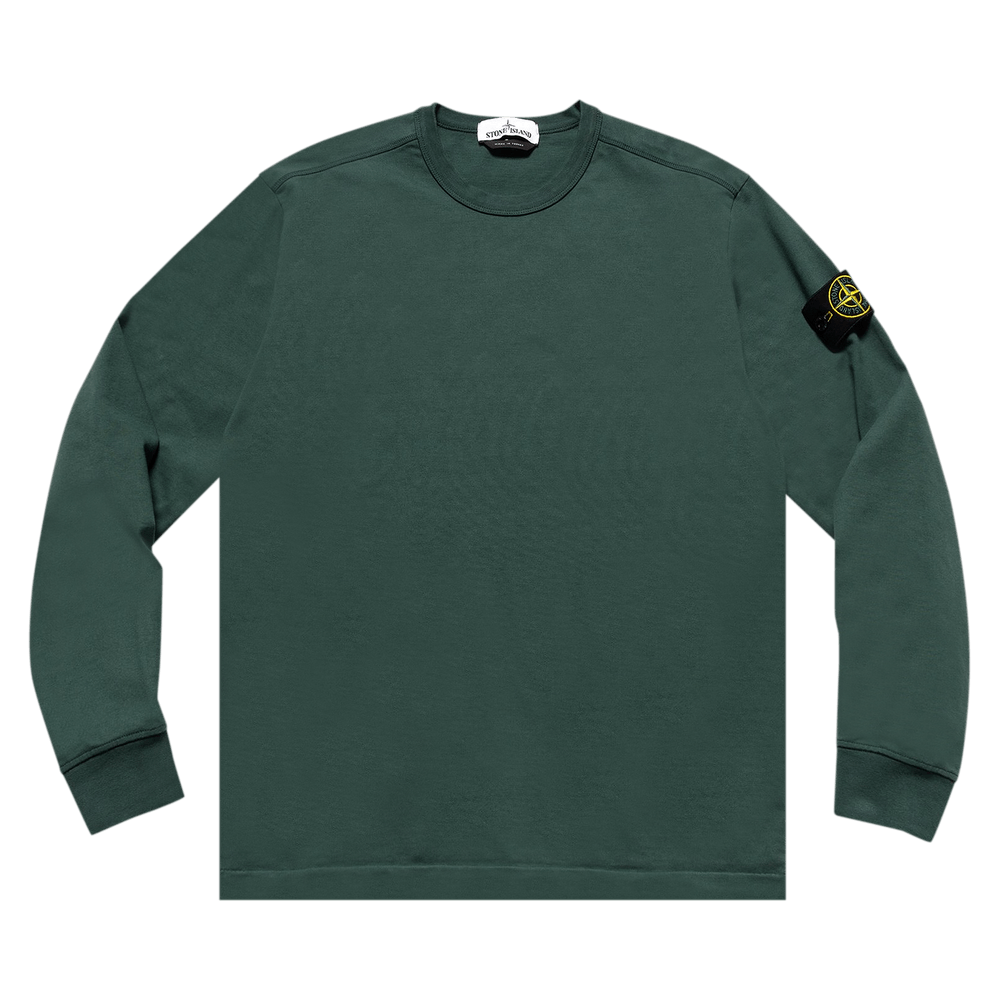 Buy Stone Island Long-Sleeve Crewneck 'Petrol' - 741564450 V0057
