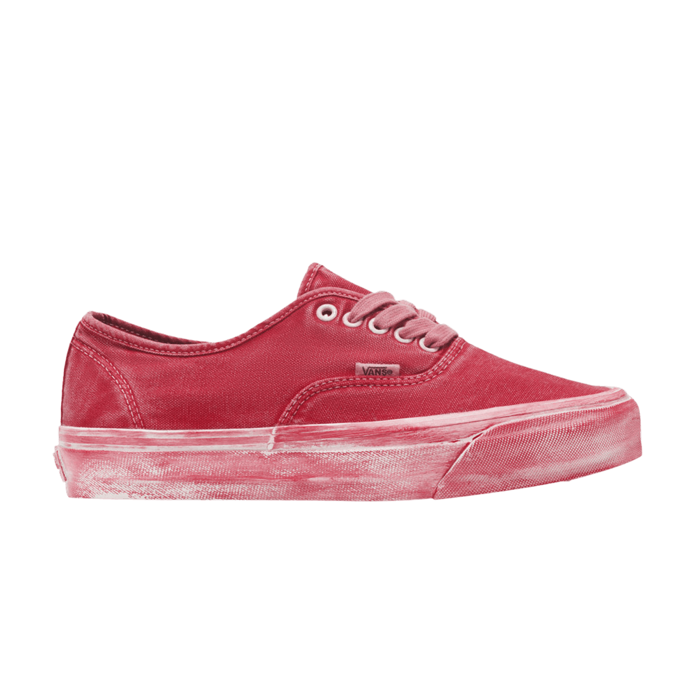 Vans Premium Authentic 44 Tomato Puree Red Dip Dyed