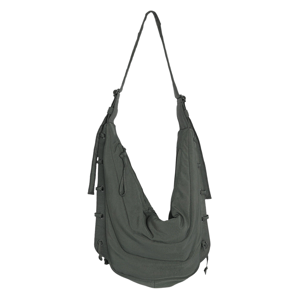 Buy Lemaire Medium Soft Game Bag 'Asphalt' - BG0074 LF845 BK991