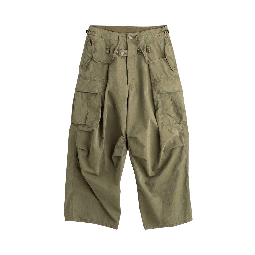 ラッセルノ　RIP STOP WIDE PANTS　サイズ5　KHAKI ラッセルノ RIP STOP WIDE PANTS サイズ5 KHAKI ラッセルノ RIP