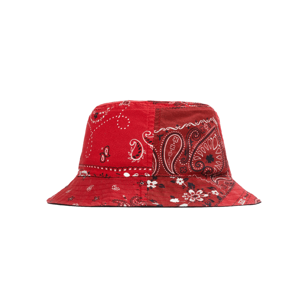 Buy Kith Deconstructed Bandana Bucket Hat 'Red' - KH5910 110 | GOAT Buy Kith Deconstructed Bandana Bucket Hat 'Red' - KH5910 110 | GOAT