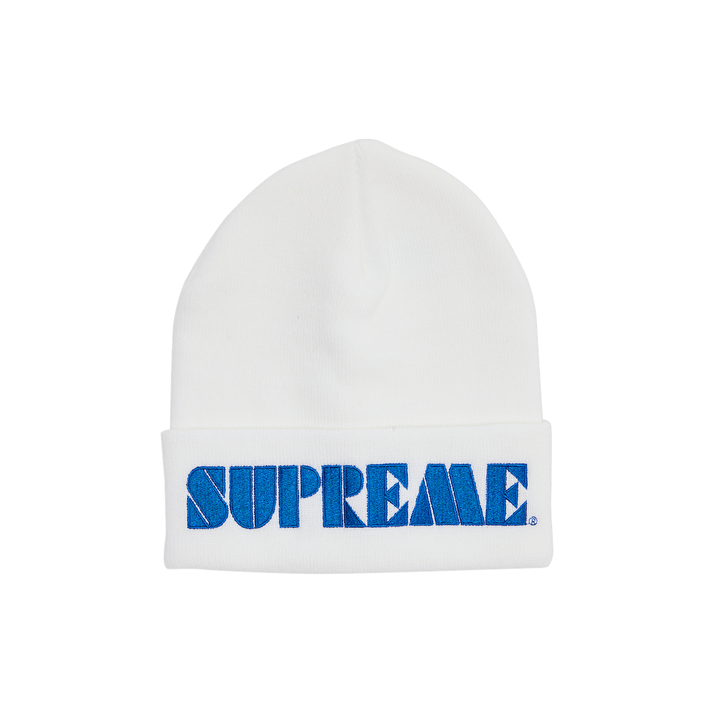 Supreme New Era S Logo Beanie (FW23) - $40