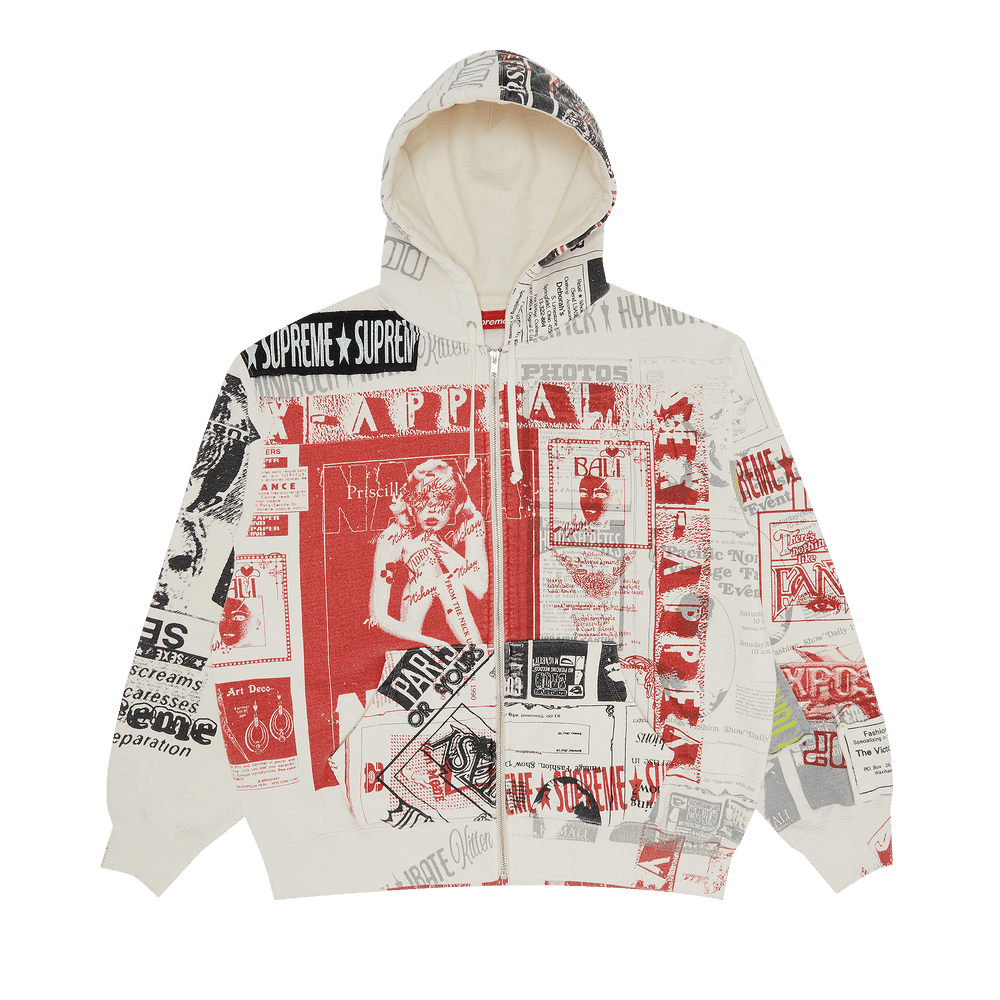 【Supreme】CutoutLettersHoodedSweatshirt Supreme Cutout Letters Hooded Sweatshirt (SS20) - $188