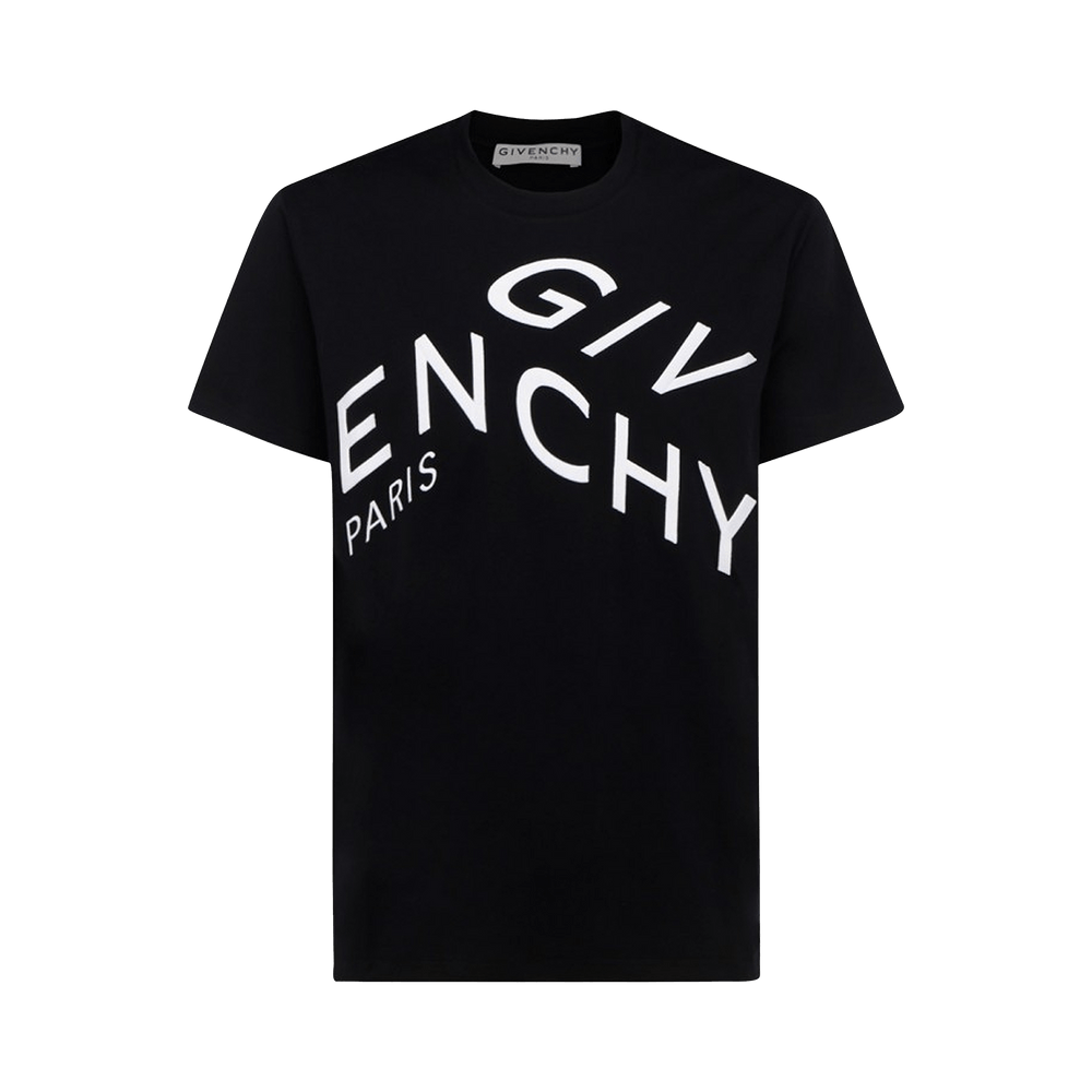 【GIVENCHY】25SS コットン GIVENCHY メダリオン Tシャツ 黒 通常のフィットTシャツ - 黒 – Feature