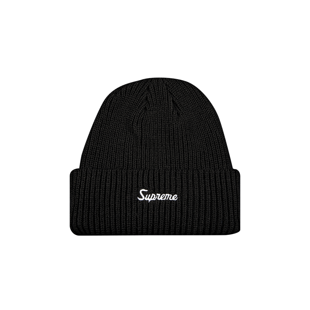 Buy Supreme Loose Gauge Beanie 'Black' - SS21BN25 BLACK | GOAT UK
