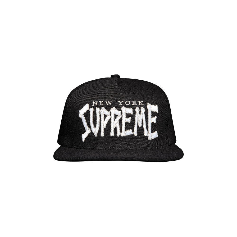 帽子 Supreme BONES LOGO 5-PANEL 21SS black Buy Supreme Bones Logo 5-Panel 'Black' - SS21H64 BLACK | GOAT