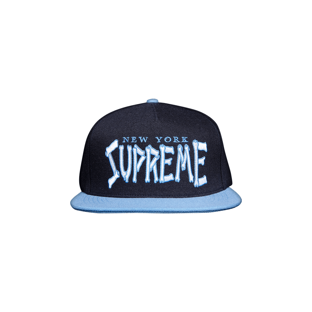 Buy Supreme Bones Logo 5-Panel 'Navy' - SS21H64 NAVY | GOAT