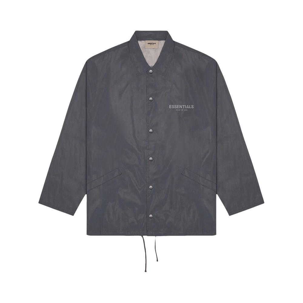 Buy Fear of God Essentials Coach Jacket 'Black Reflective Buy Fear of God Essentials Coach Jacket 'Black Reflective