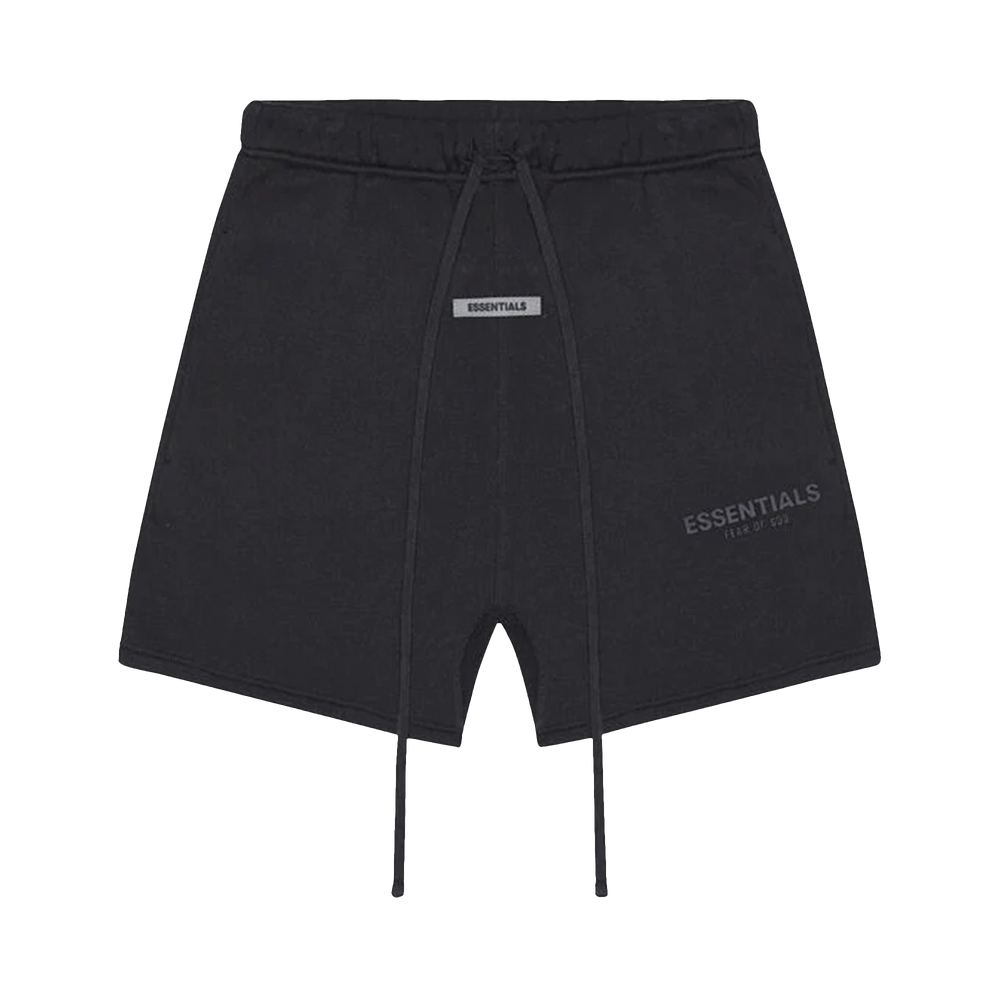 Buy Fear of God Essentials Sweat Shorts 'Black' - 0160 25050 0076 001 | GOAT