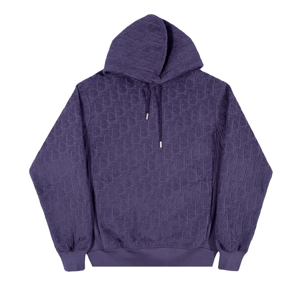 Buy Dior Oblique French Terry Hoodie Purple 113J631A0684 C484 GOAT CA