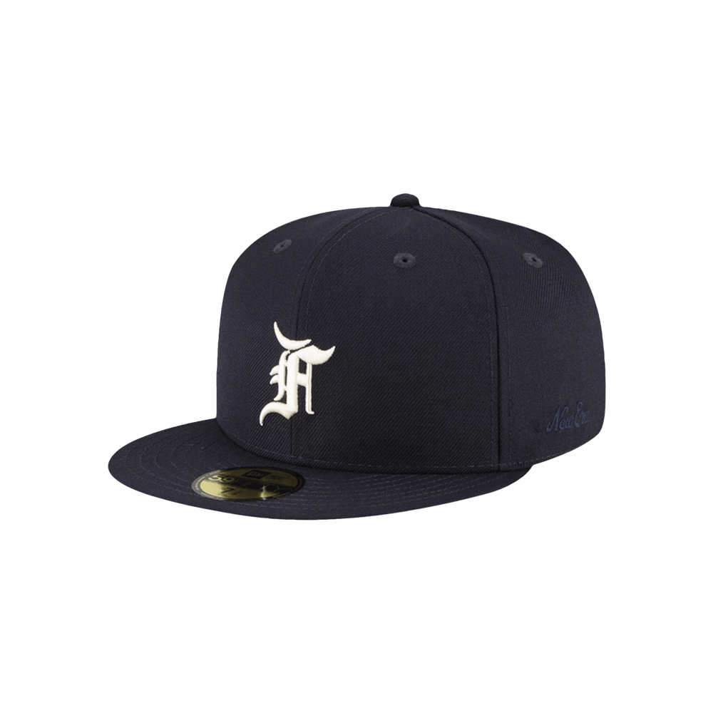 Buy Fear of God Essentials x New Era Fitted Cap 'Navy/White