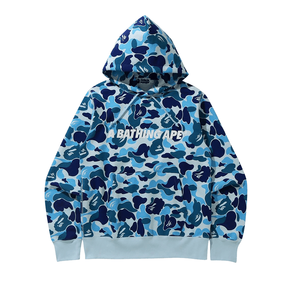 Buy Bape ABC Camo Pullover Hoodie Blue 1H30 114 013 BLUE GOAT